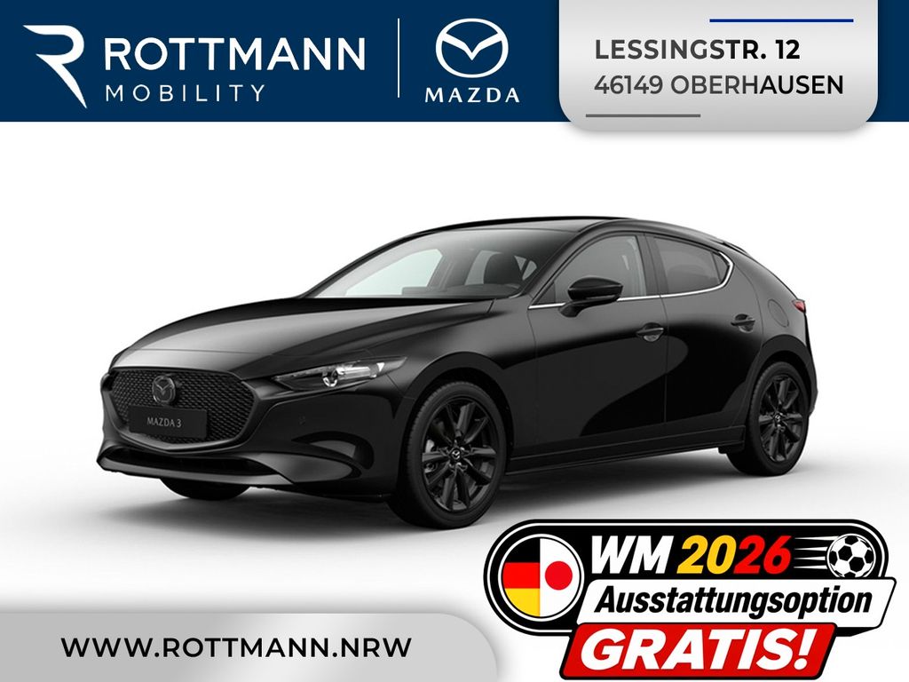 Mazda 3 SoMo e-SKYACTIV-G 2.5 140ps Aut. HOMURA