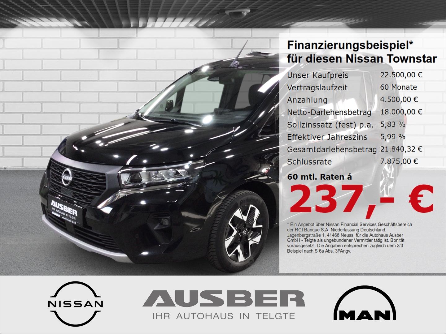 Nissan Townstar Kombi L1 N-Connecta Apple CarPlay Andro