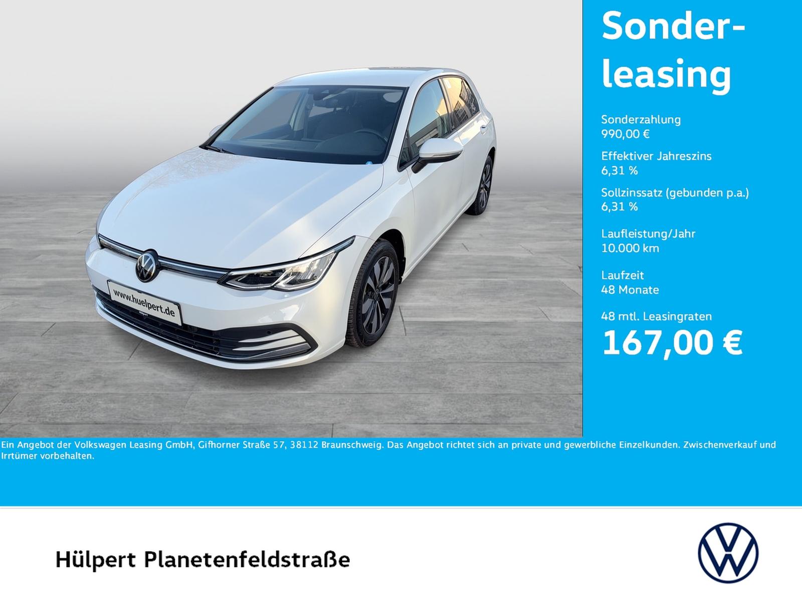 Volkswagen Golf 1.0 eTSI MOVE STANDHZ. AHK KAMERA NAVI