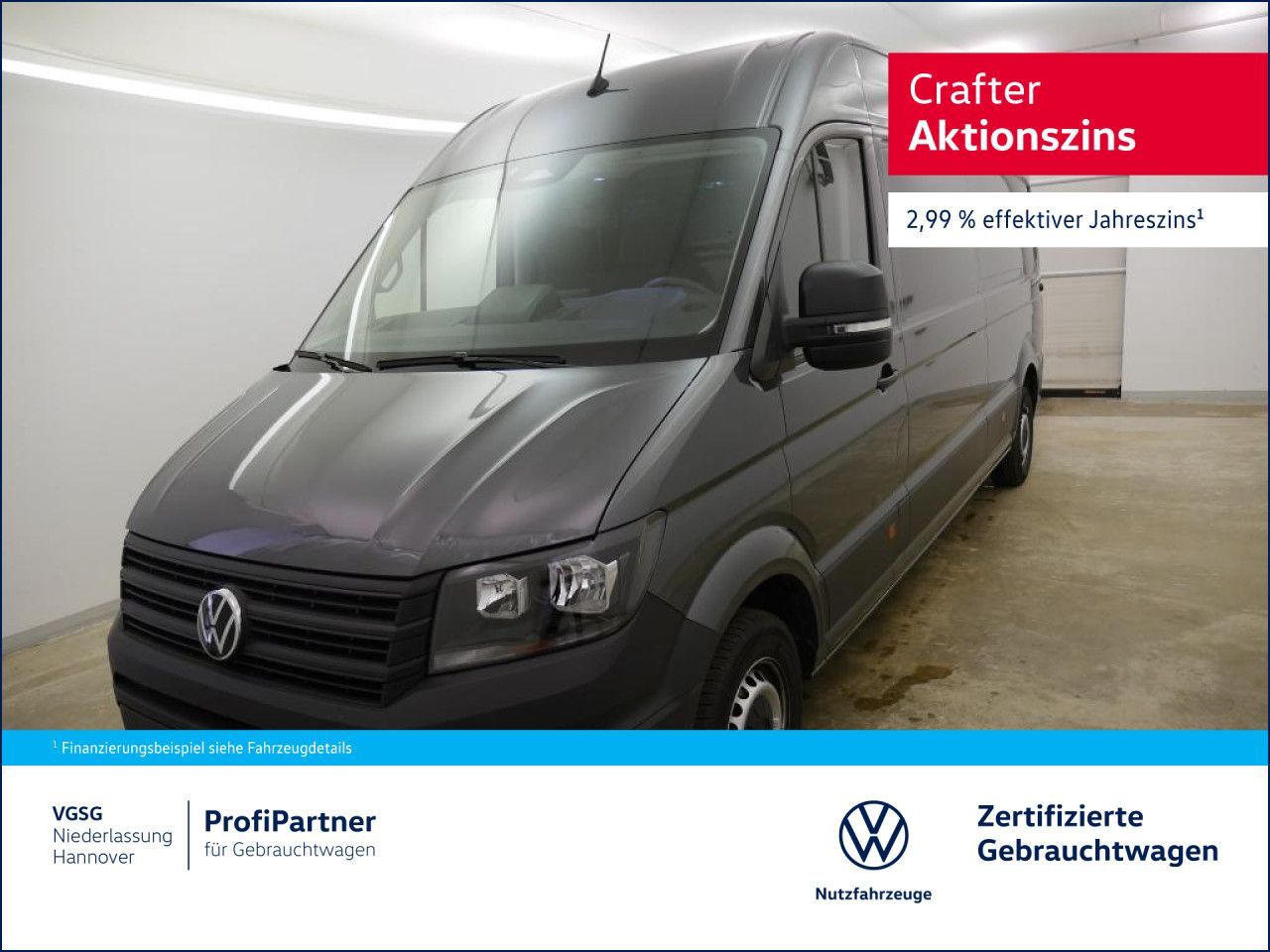 Volkswagen Crafter Kasten Lang Neues Modell AHK RearView