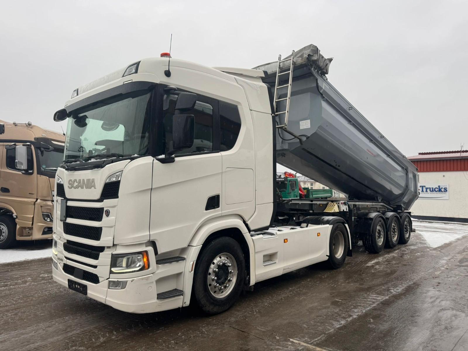 Scania R 540 * SCHWARZMÜLLER  MIT SCHUB ACHSE SAF TRAK*