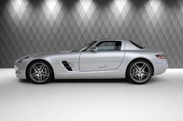 SLS AMG 6,2 V8 Coupe SILVER/RED B&amp;O SOUND