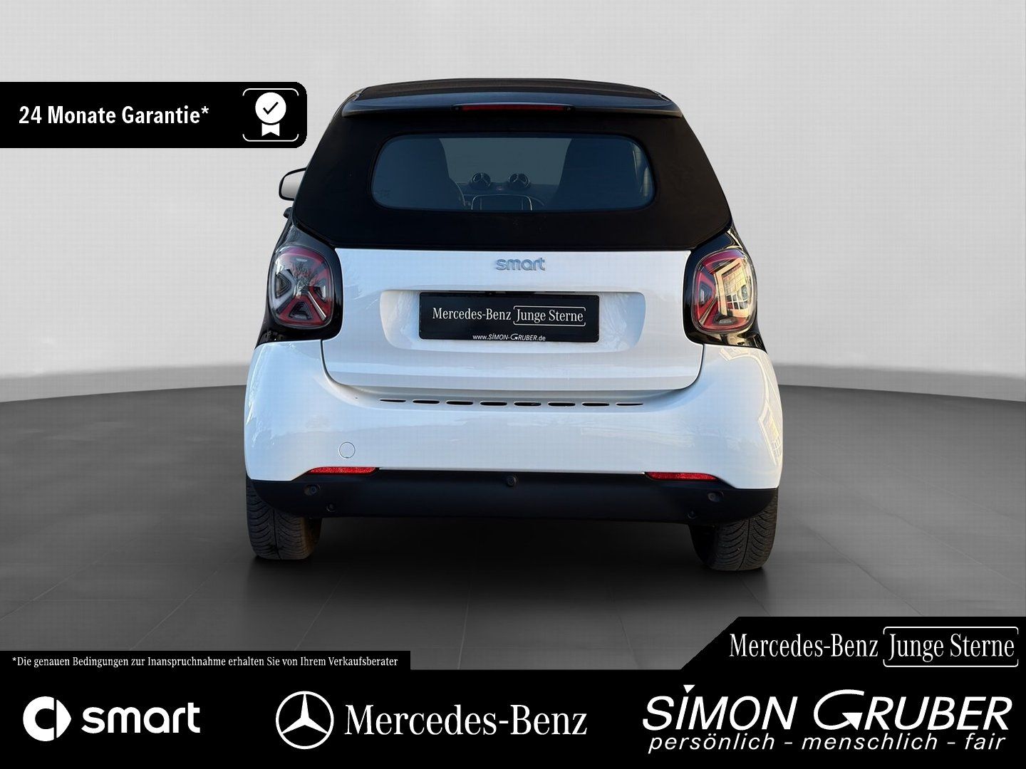 Fahrzeugabbildung Smart Smart fortwo Cabrio Exclusive 22KW LED Sitzhzg