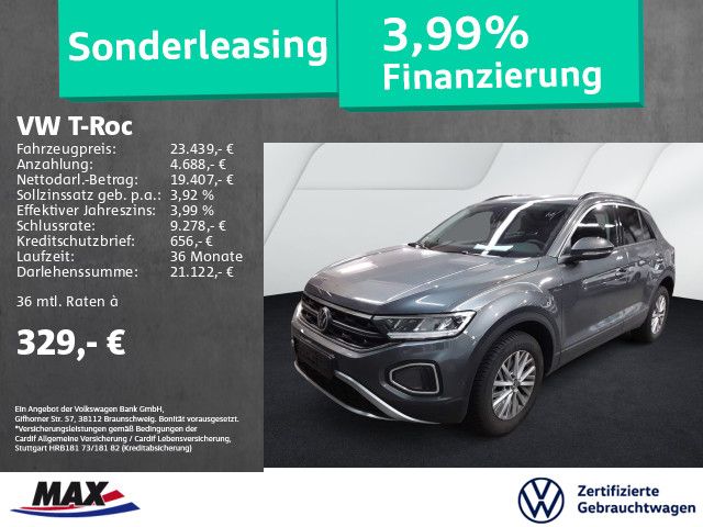 Volkswagen T-Roc 1.0 TSI LIFE LED+NAVI+ACC+ALU+SITZHZG+ALU+