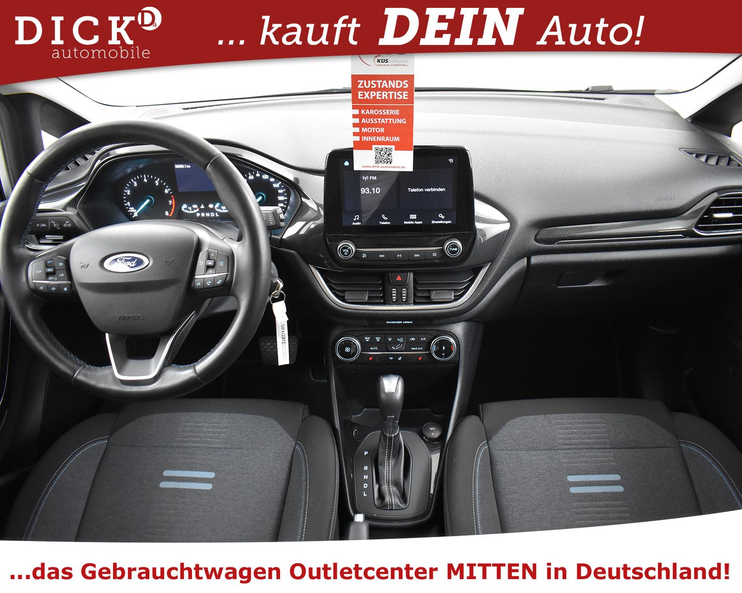 FORD Fiesta 1.0 EB Aut Active LED+SITZHZ+PDC+DAB+TEMP - Image 12