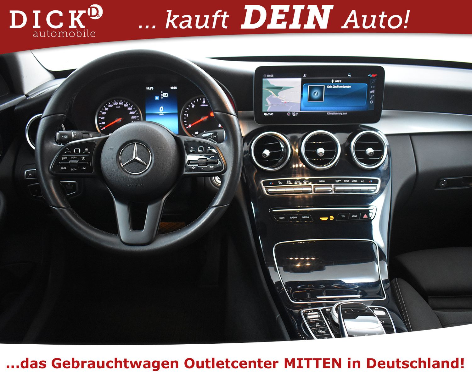 MERCEDES-BENZ C 300d T 4Mat Avantg MULTIBEAM+NAV+KAM+AHK+ACC+ - Image 15