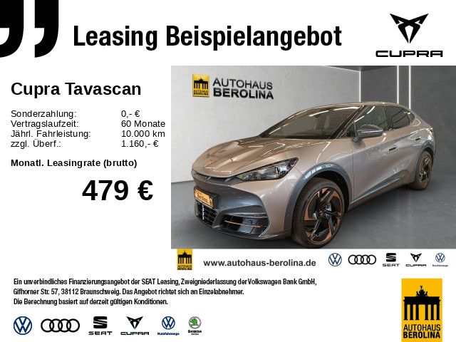 Vorschaubild: CUPRA Tavascan VZ *Glasdach*HuD*R-CAM*WärmeP*ACC*SHZ* (Fahrzeug-Nr. 216347)