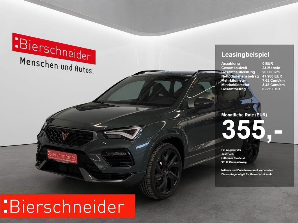 Cupra Ateca 300 PS VZ Tribe ab 299.-NETTO AKRAPOVIC+BR