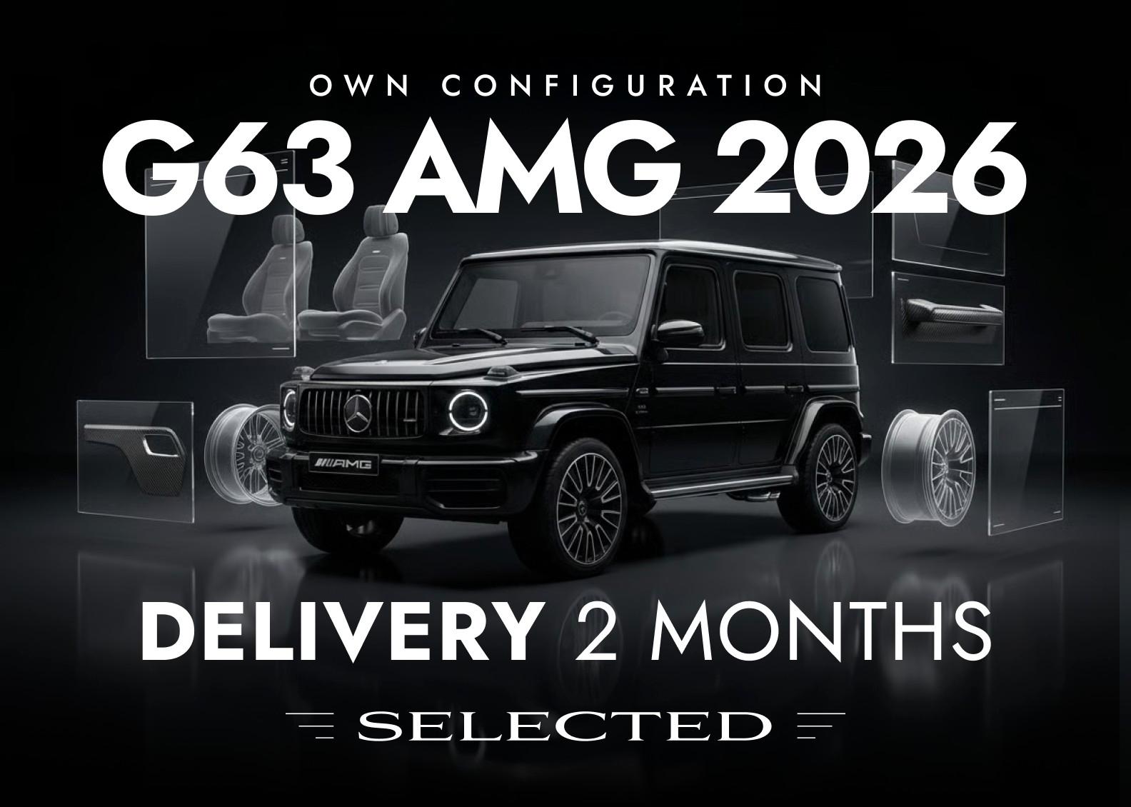 Mercedes-Benz G 63 AMG*2026*NEW*FREE-SPEC*FAST-DELIVERY