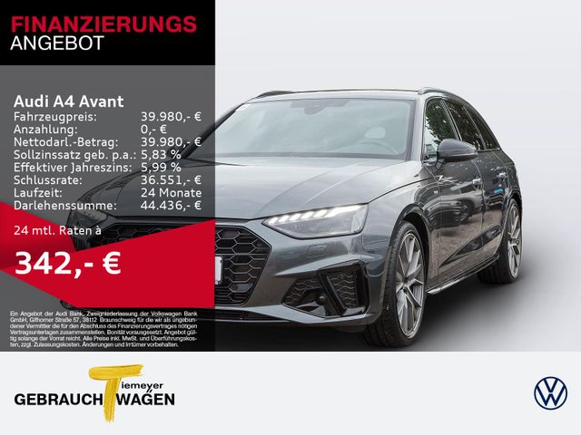 Audi A4 Avant 40 TFSI Q 2x S LINE AHK MATRIX KAMERA V