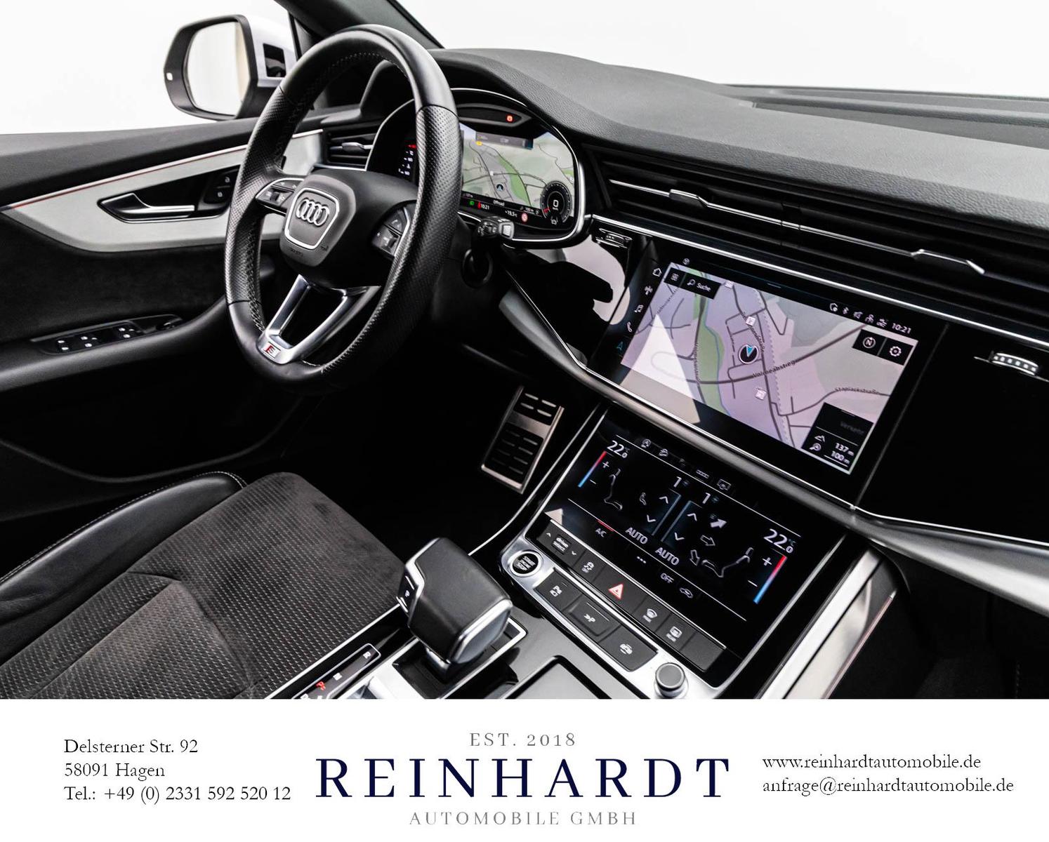 Audi Q8 50TDi Q 2x S LINE BLACK HD-MATRIX/22/ACC/360°