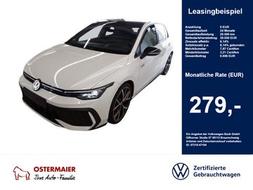 Volkswagen Leasingangebot: Volkswagen Golf VIII GTI BLACK 265PS NP.62T 19 PANO.AHK.PAN