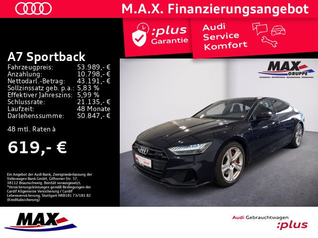 Audi A7 Sportback 55 TFSI e QTT S LINE HD MATRIX+PANO