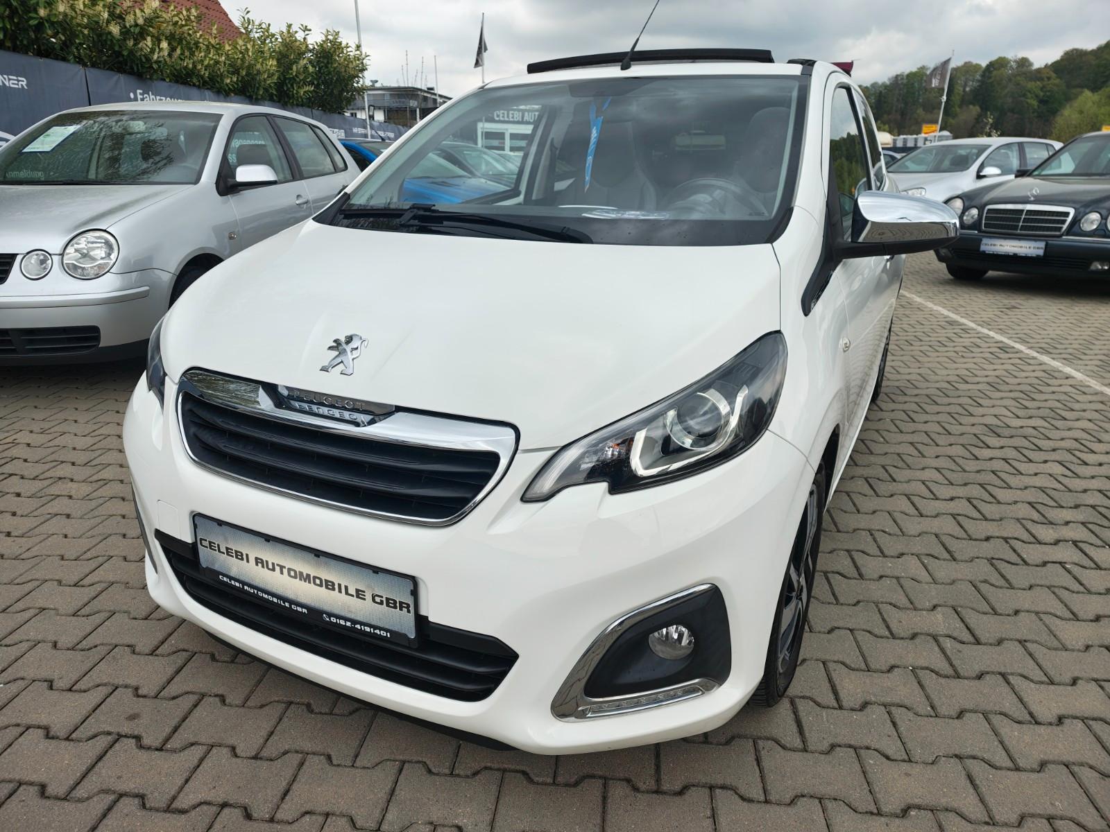 Peugeot 108 TOP*ALLURE*LEDER*KLIMA*SHZ*EL.VERDECK*VOLL*