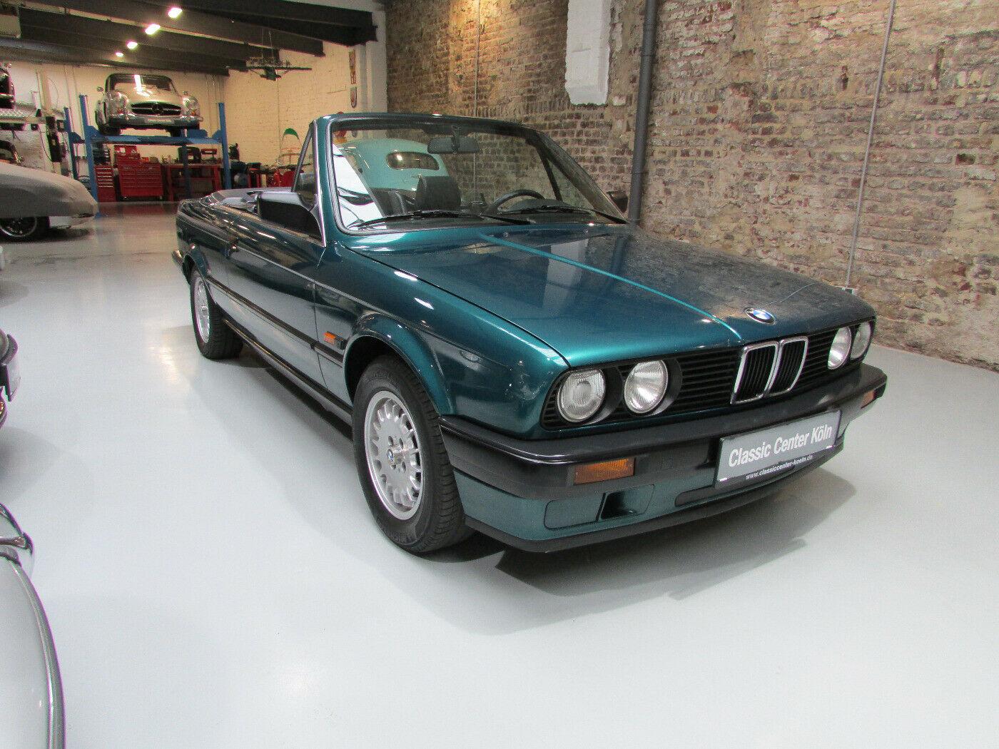 BMW 318i E30 1992 Cabriolet wenig Km seltene Farbe