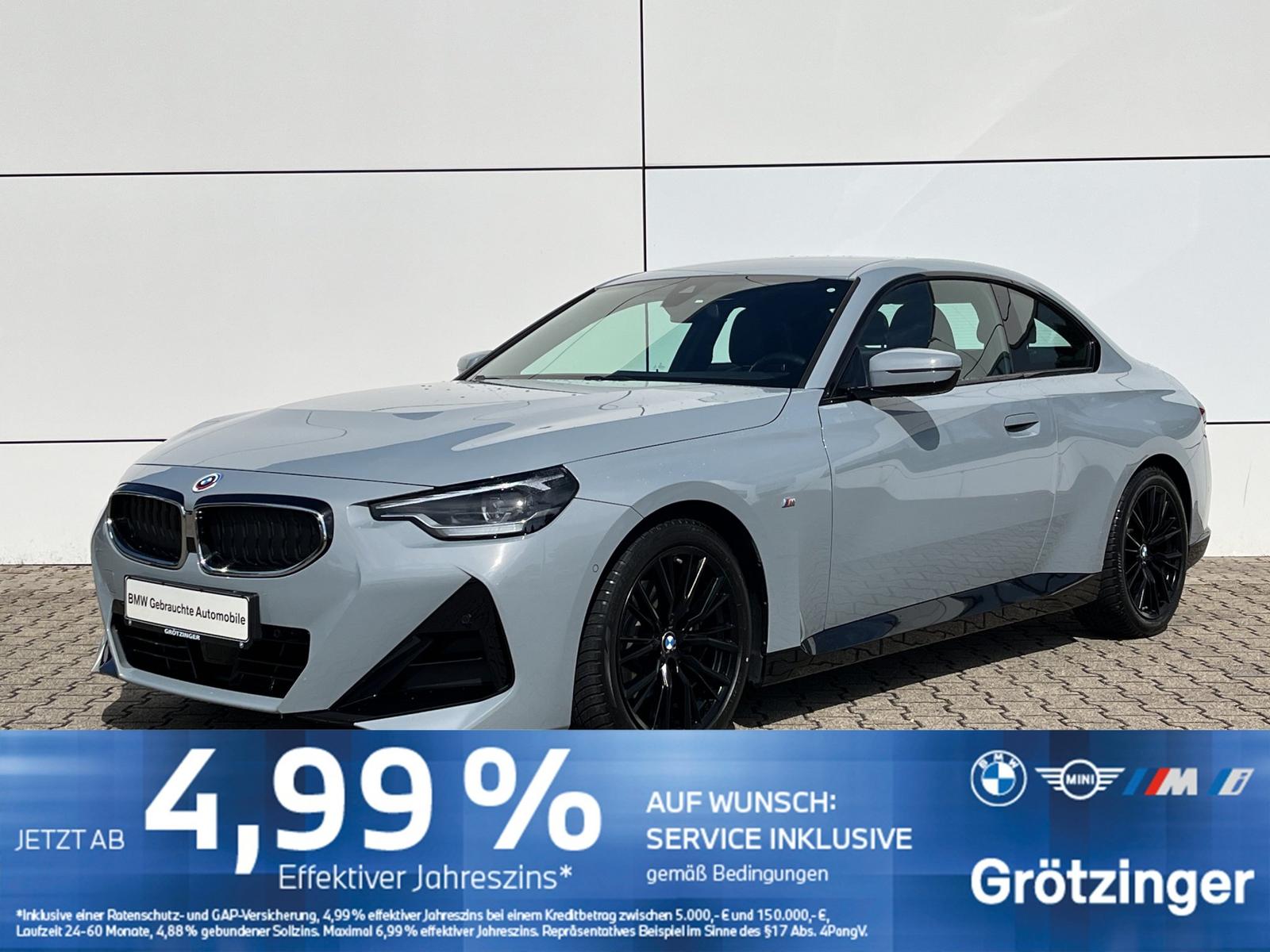 BMW 220i Coupé M Sportpaket SHZ+GRA+LiveCockpit+