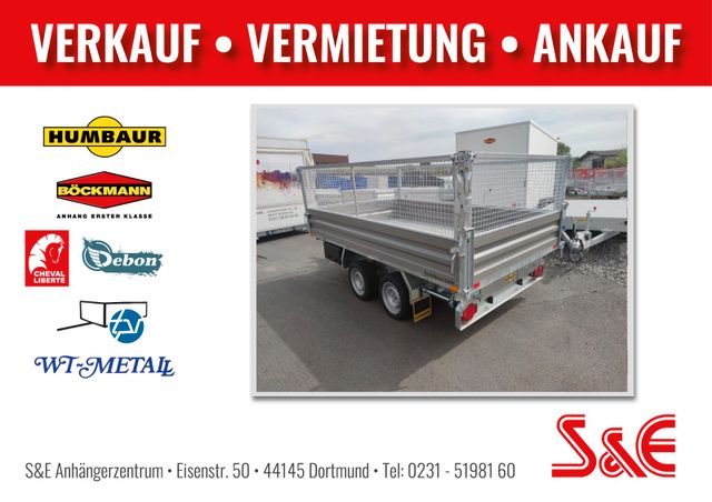 Humbaur HTK3000.31 Dreiseitenkipper 3000 kg