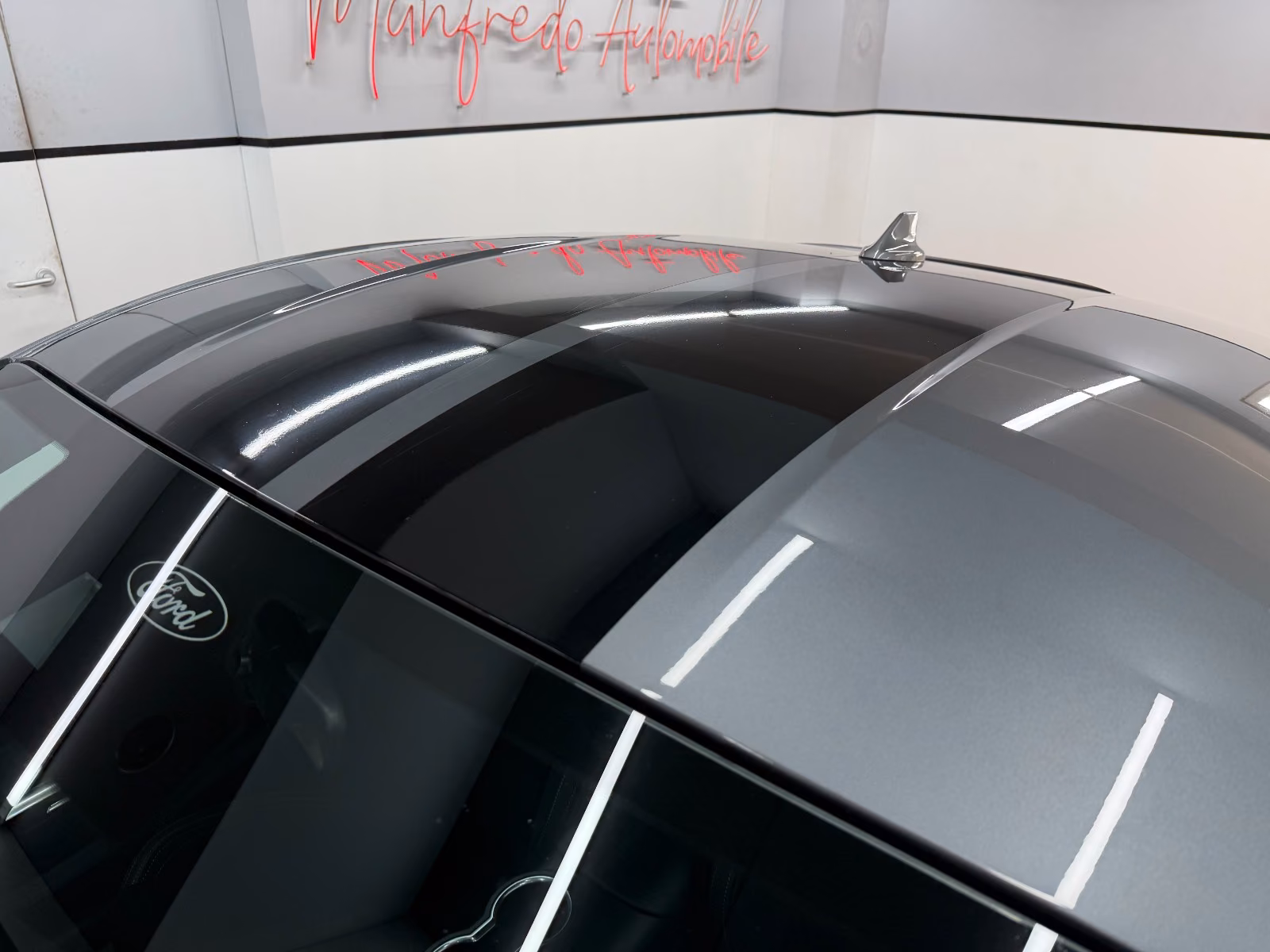 Ford Mustang Eco 2.3 Carbonized Grey/Duplex AGA/Perfo, миниатюра 10