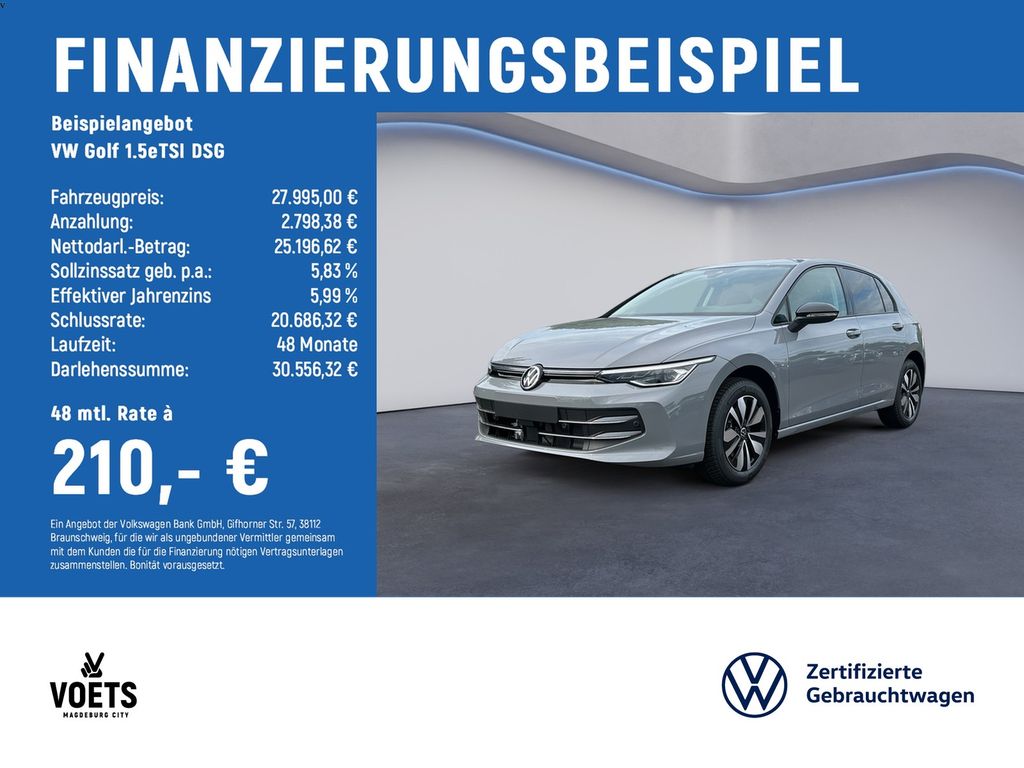 Golf 1.5eTSI DSG Life DSG+LED+NAVI+RFK