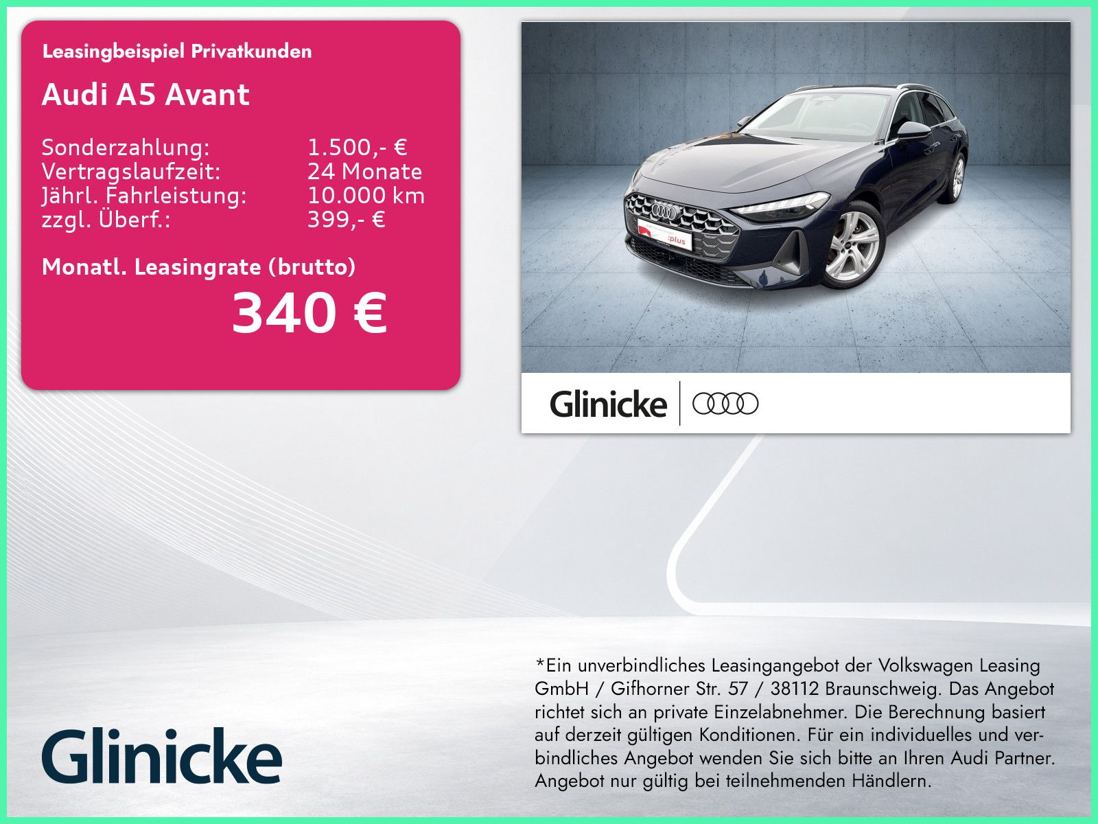 Audi A5 Avant TFSI qu AHK/LED+/Tech/ACC/Kam/sound/Ass