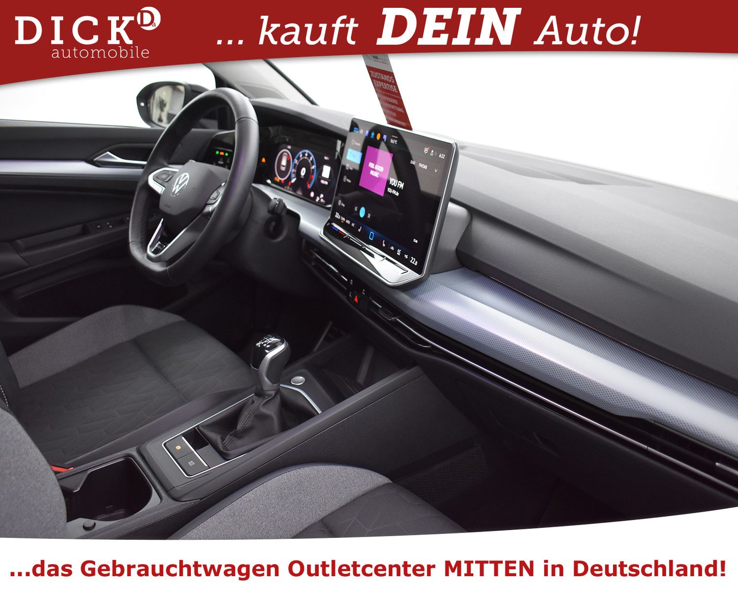 VW Golf VIII Var 1.5TSI Goal NAVI+KAM+LED+VIRTU+SHZ - Image 12