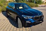 BMW X5 M50i, Laser, HK, Head-Up, GARANTIE, SERVICE  - blaue BMW X5 M50