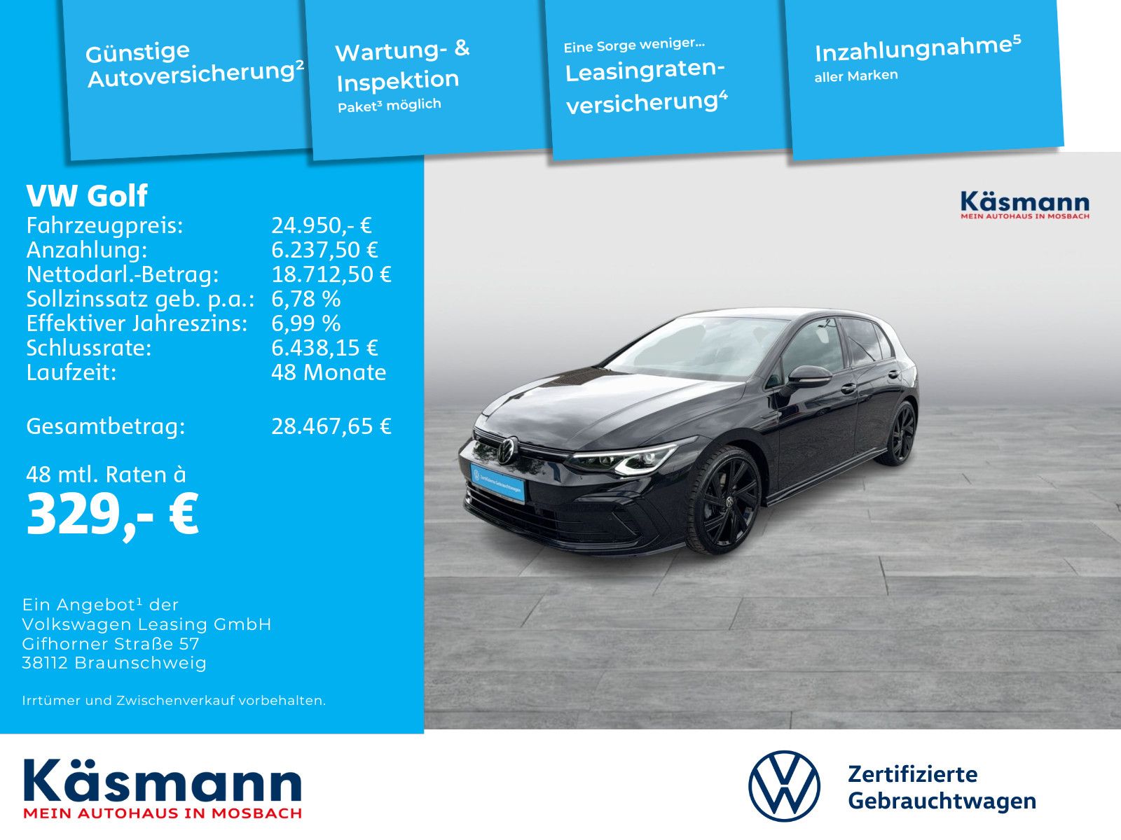 Volkswagen Golf R-Line 2.0TSI 4Motion BLACKSTYLE NAVI H&K foto 2