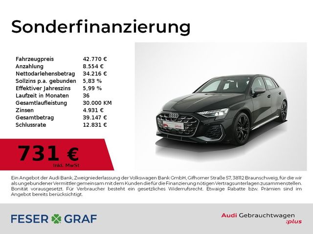AUDI S3 Sportback 2.0 TFSI Matrix/ACC/Sitzheizung/18"