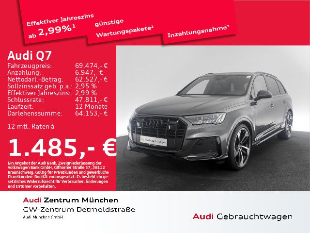 Audi Q7 50 TDI qu. S line Edition StdHzg/Pano/Laser/A