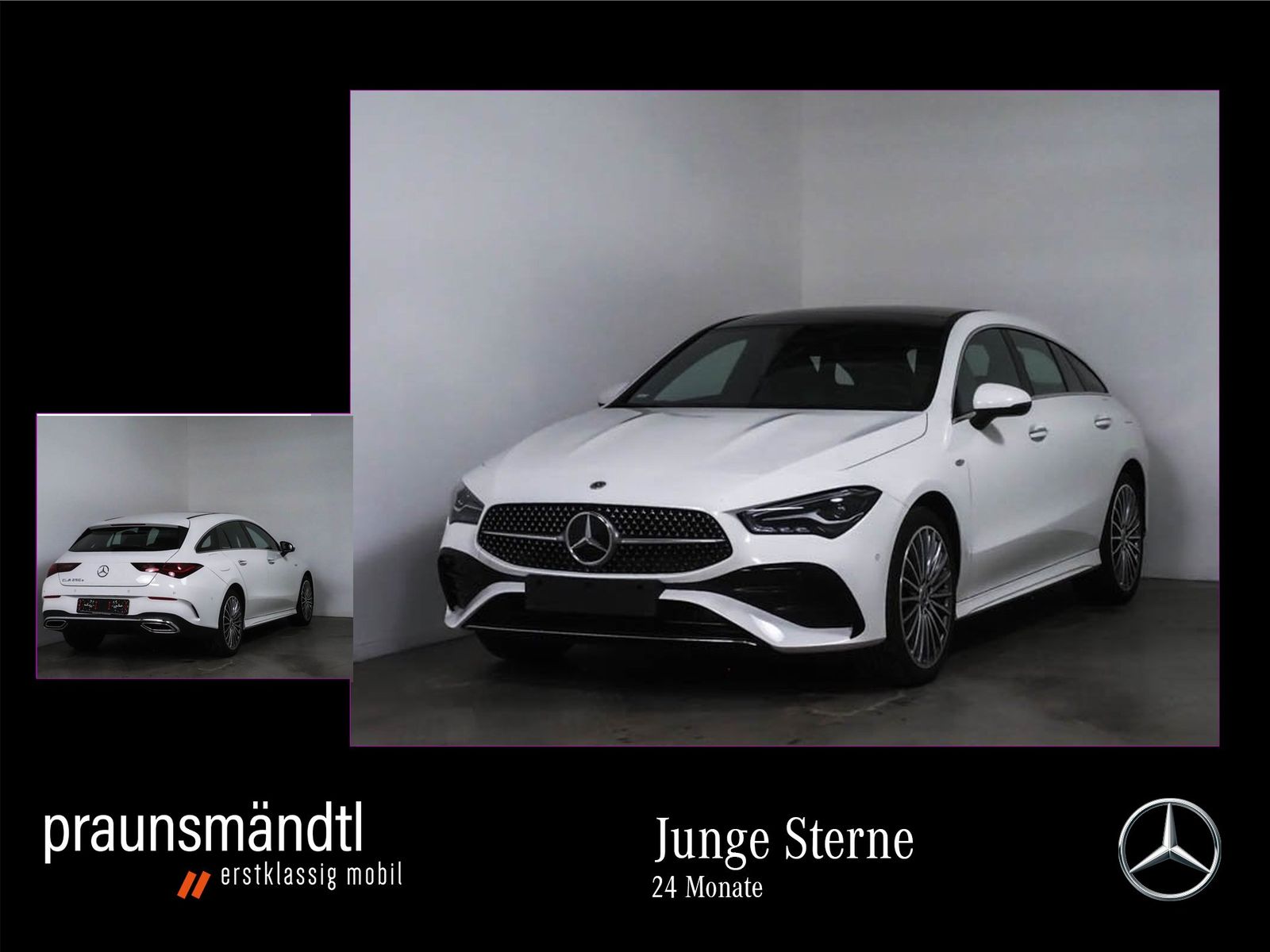 MERCEDES-BENZ CLA 250 e SB AMG Pano/Distr/Totw/MBUX/Kamera/19"