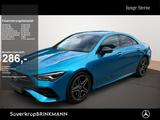 Mercedes-Benz CLA 200 Coupé AMG NIGHT AHK KAMERA SPUR PDC SHZ - blaue Mercedes-Benz CLA-Klasse