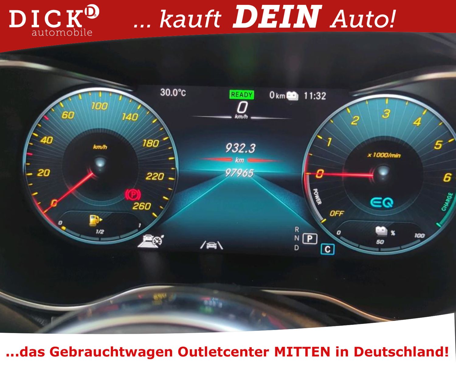 Fahrzeugabbildung Mercedes-Benz GLC 300de 4Mat 9G LED/ACC/NAVI/VIRTU/SHZ/RFK/8Fa