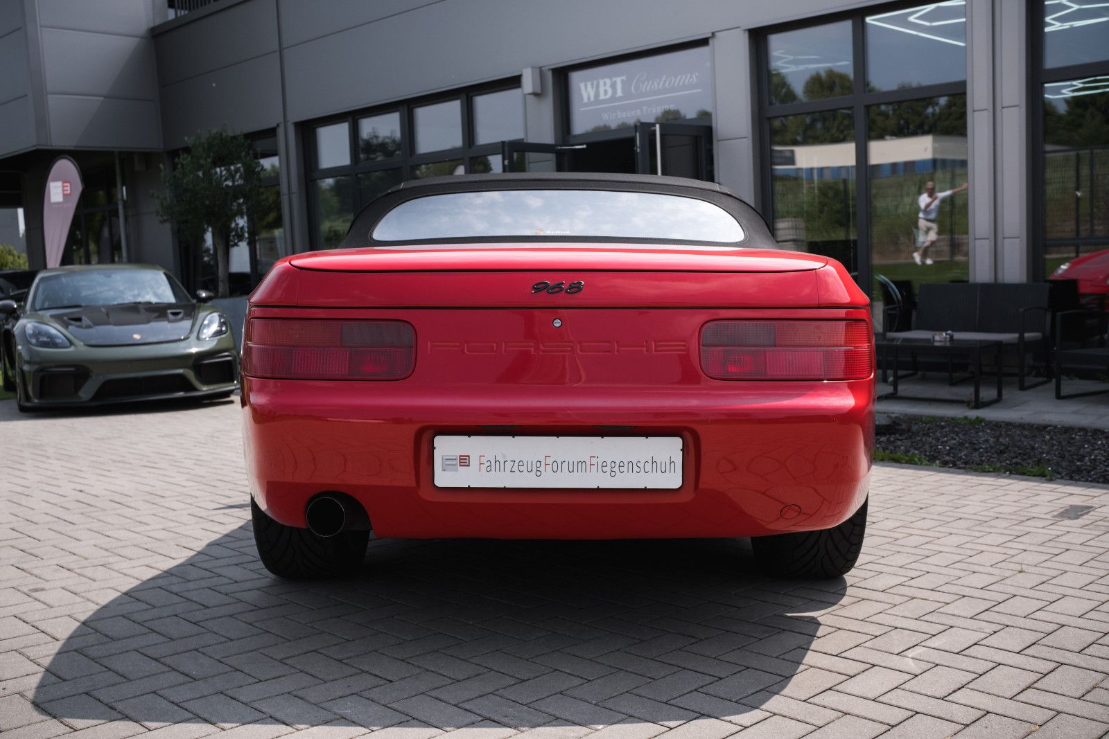 Fahrzeugabbildung Porsche 968 Cabrio-dt. Auto-Klima -el. Sitze-Sitzheizung