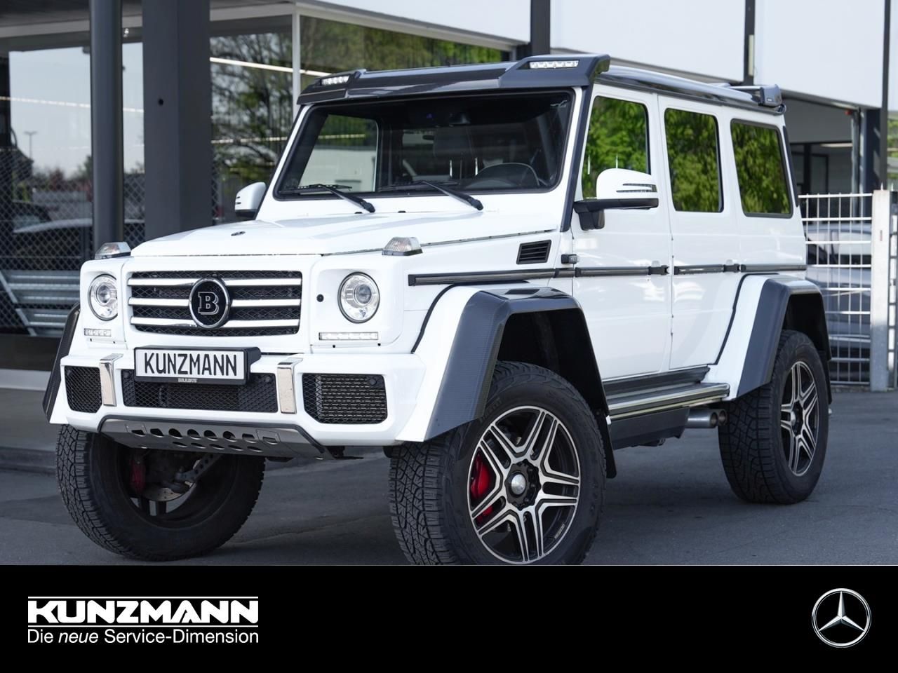 MERCEDES-BENZ G 500 4x4² Brabus-Elemente Schiebedach Carbon