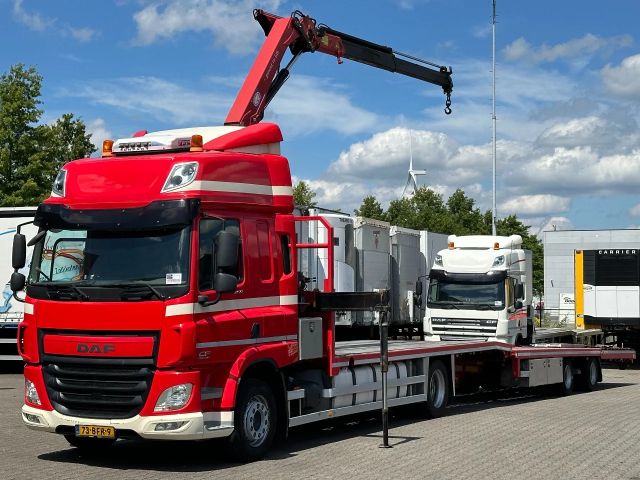 DAF CF 400 HMF 900-K2+1 Crane / Winch / Mega Oprij C