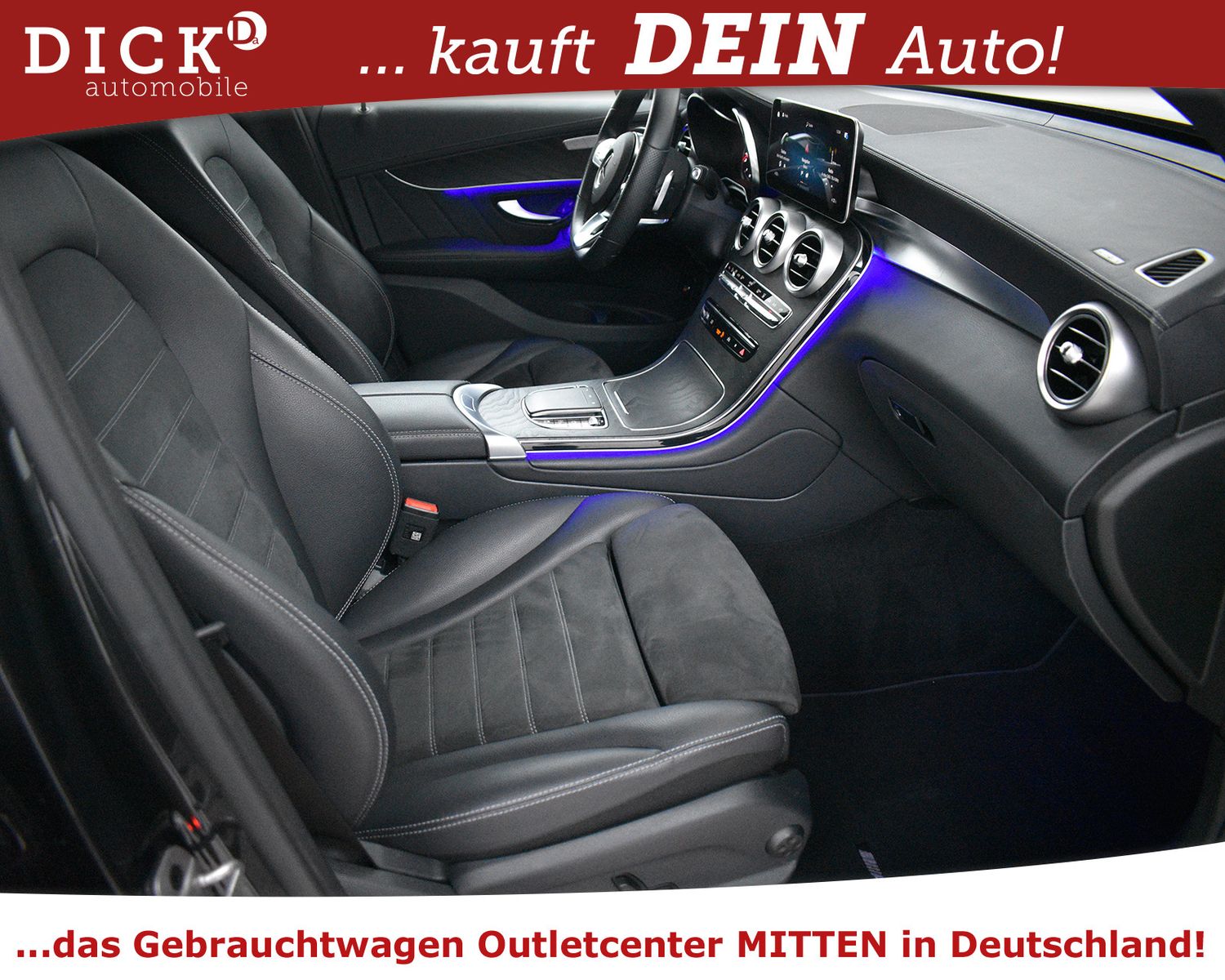 MERCEDES-BENZ GLC300de Coupe 2X AMG Line 4M NIGHT+STDHZ+KAM+19 - Image 12