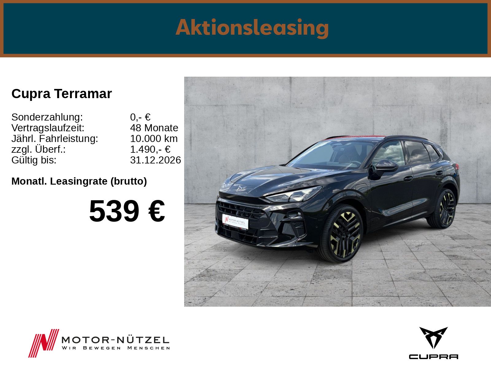 Cupra Terramar 1.5 e-Hybrid VZ 6-Gang DSG