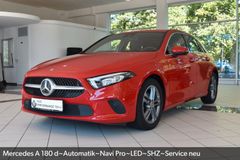 MERCEDES-BENZ A 180 d~Automatik~Navi Pro~LED~SHZ~Service neu