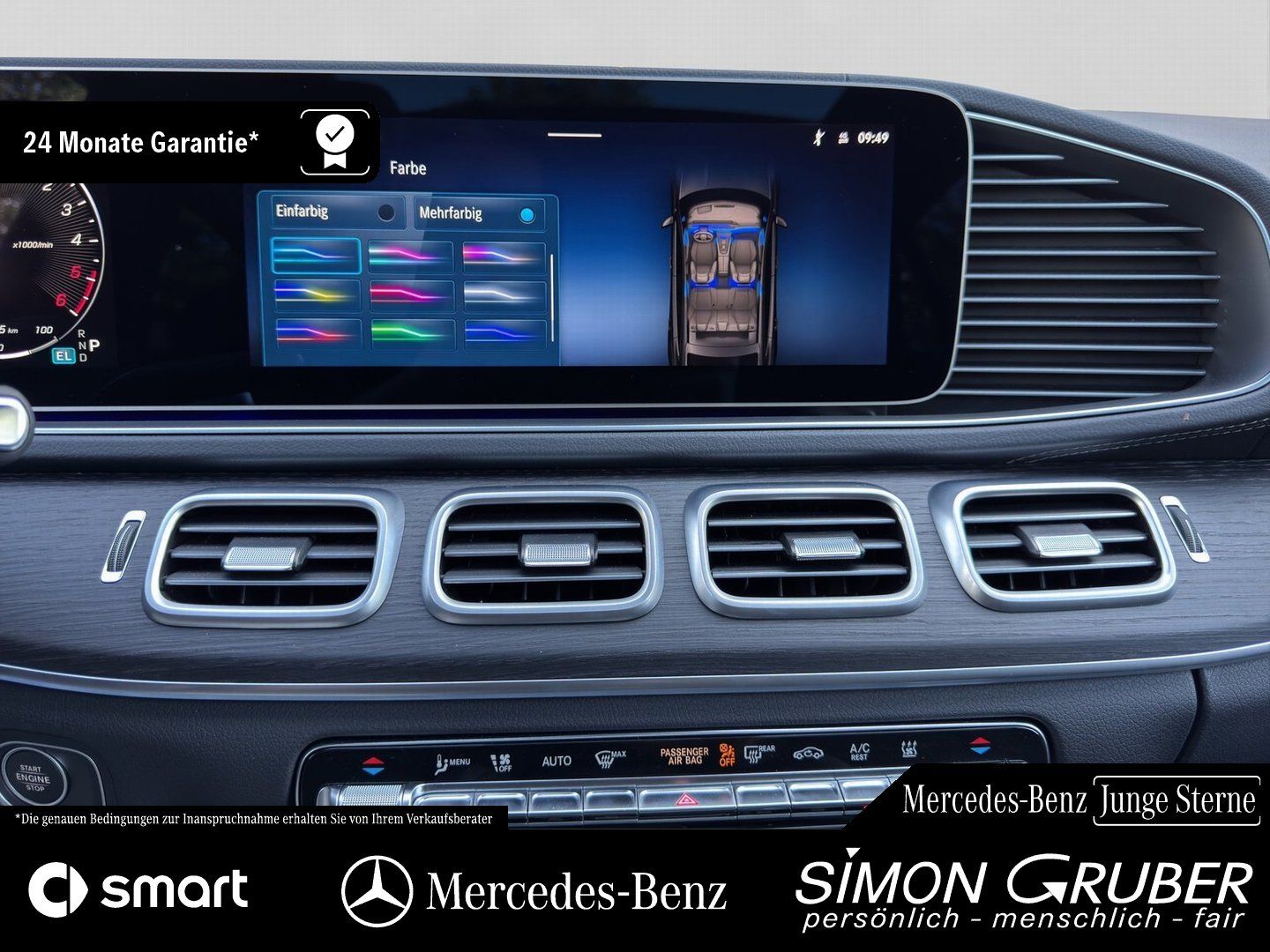 Fahrzeugabbildung Mercedes-Benz GLE 350 de 4M Coupe Sitzklima Airmatic Pano Burm