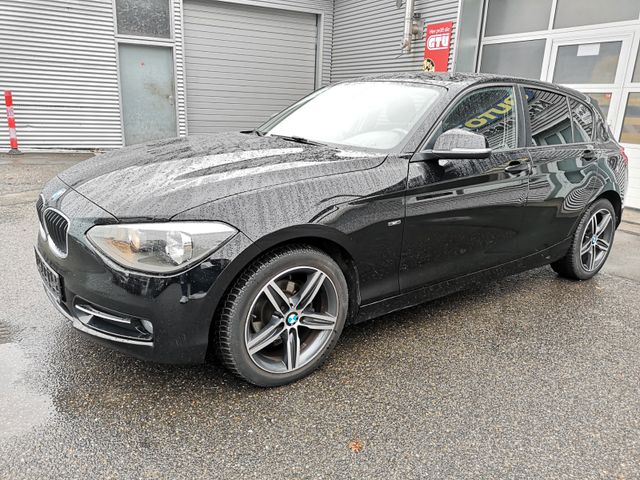 BMW 118d Sport NAVI Spurhalteassistent ALU-Felgen E5