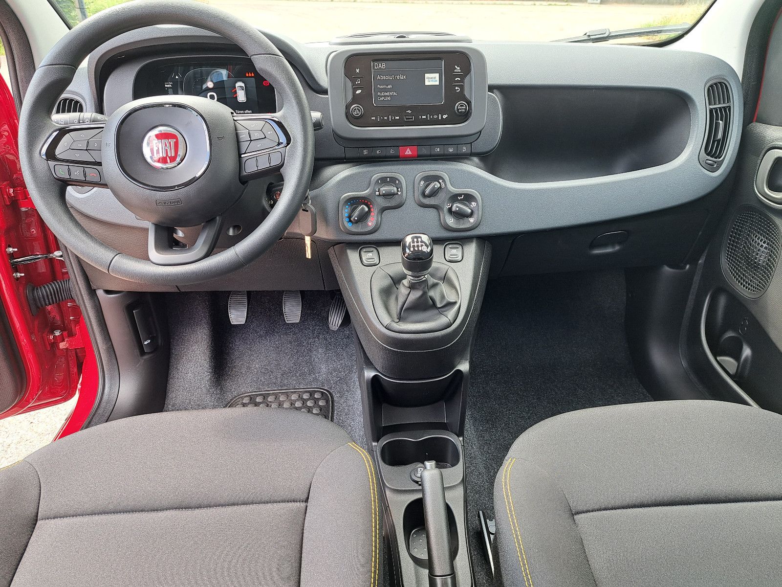 Fahrzeugabbildung Fiat Panda Pandina  / Virtual Cockpit