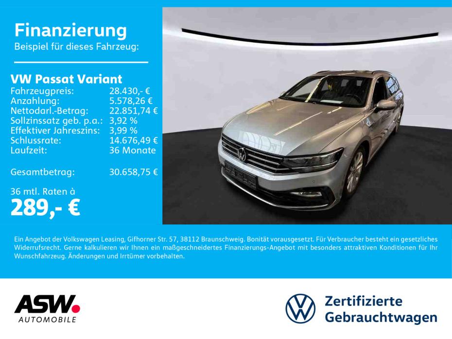 Volkswagen Passat Variant R-Line 2.0TSI DSG LED Nav RFK AHK