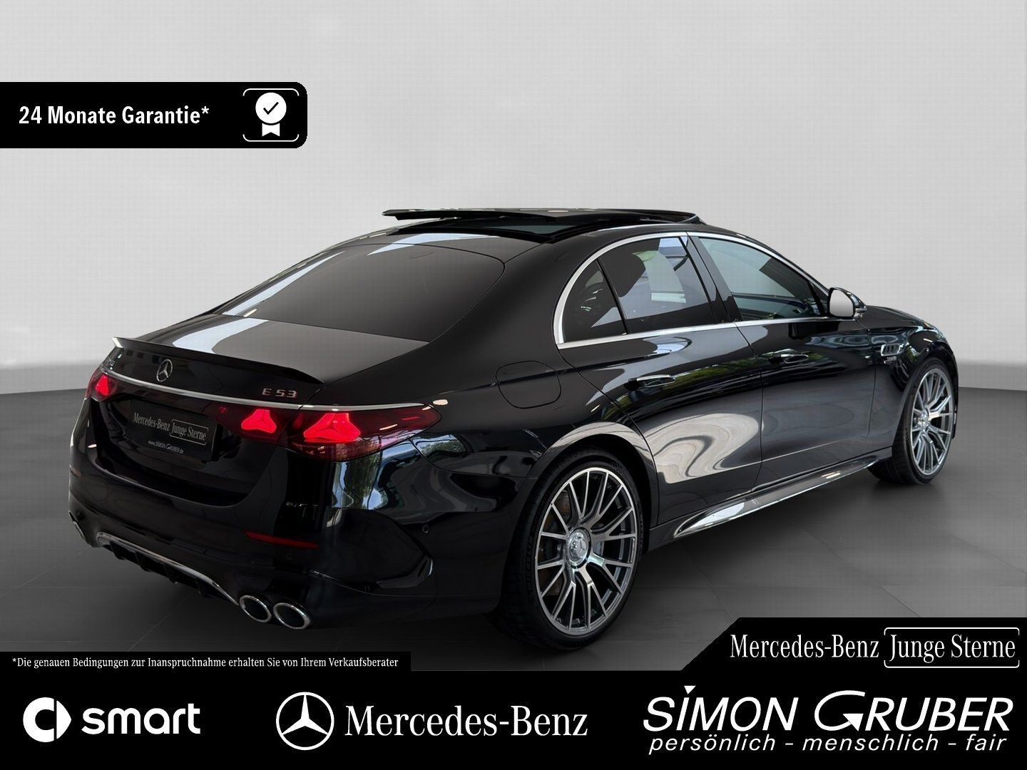 Fahrzeugabbildung Mercedes-Benz E 53 Hybrid 4M+AMG Pano Superscreen Nappa AHK