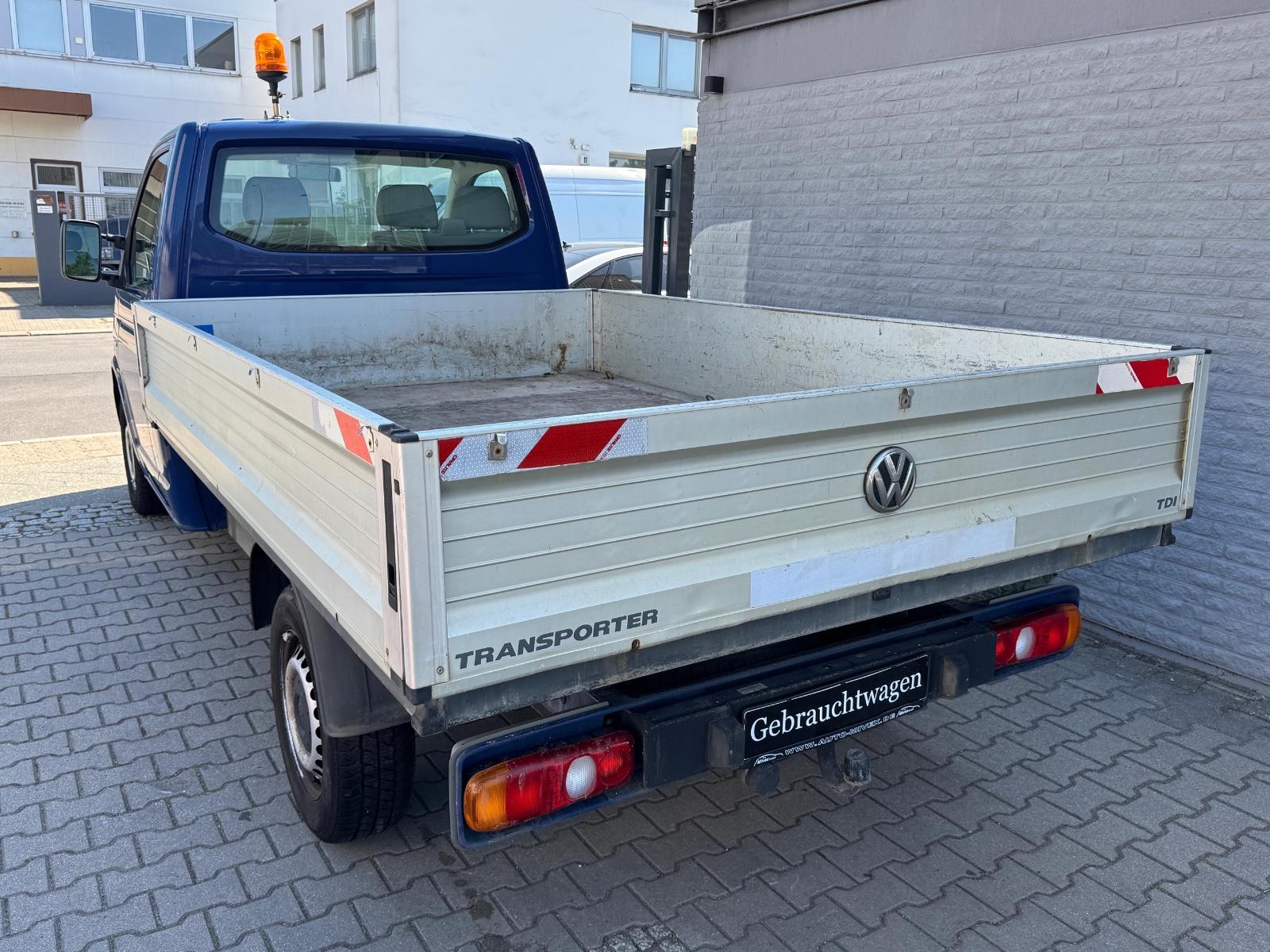 Volkswagen T5 2,0 TDI Transporter Pritsche Tieflader HU NEU