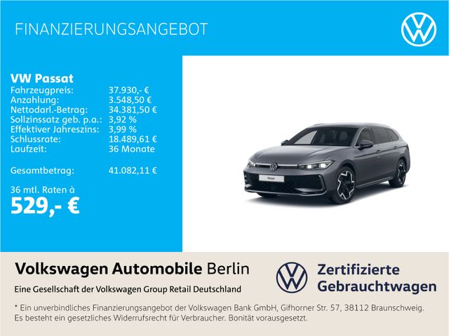 VW Passat 2.0 TDI DSG R-Line Navi Matrix-LED ACC