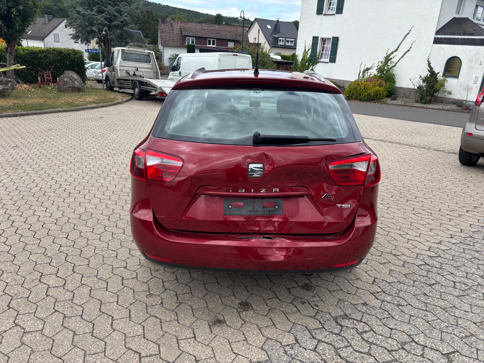 Seat Ibiza 2014 — engine 1.197 cm³, 105 HP (77kW)