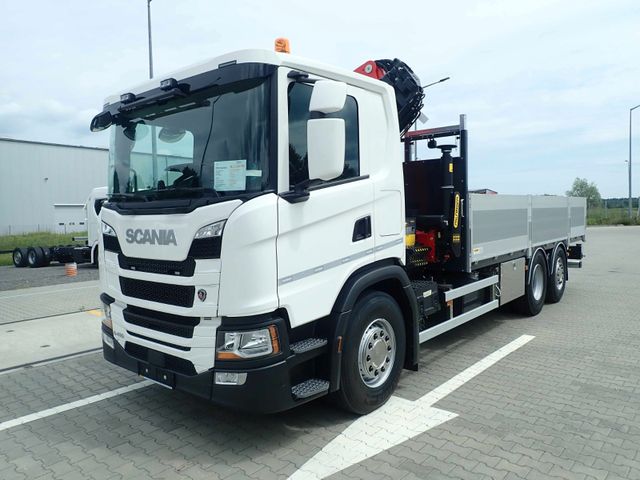 Scania G410 B6x2*4NB inkl. Palfinger Ladekran