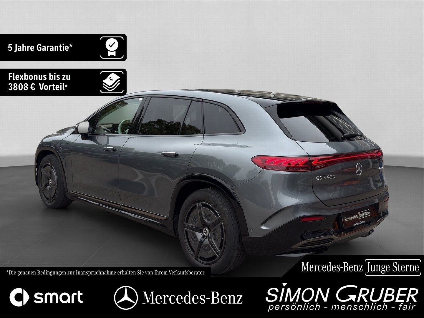 Fahrzeugabbildung Mercedes-Benz EQS 450 4M SUV AMG Pano FOND Burme HUD DigiL AHK