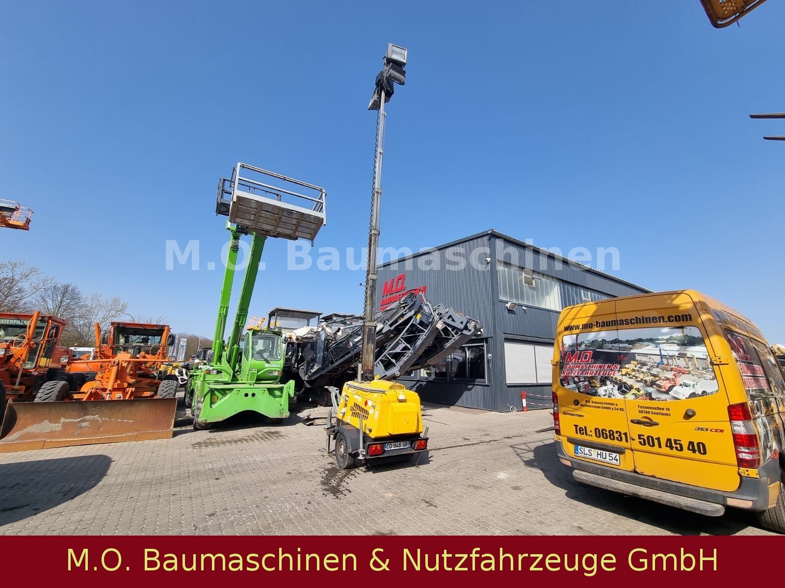 Fahrzeugabbildung Andere Superlight VT 1 / 9 KVA / Lichtmast /