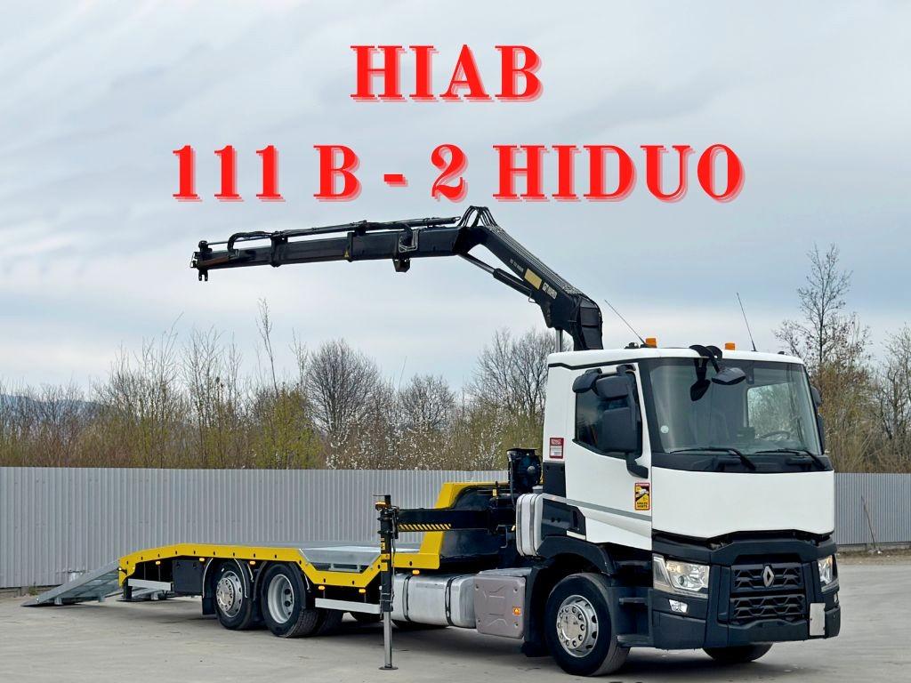 Renault T 380 * Abschleppwagen 7,50m* KRAN/FUNK * TOP